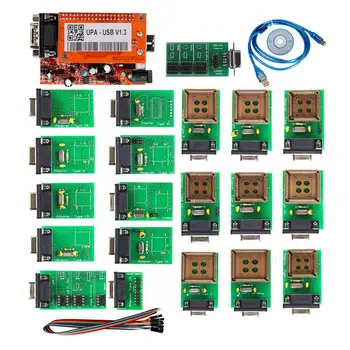 UPA-USB V1.3 ECU Programator EEPROM Adaptor Set Complet ECU Chip Tunning 1.3 UUSP UPA Unitatea Principală Pachet Complet Cu NEC Funcție