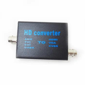 Mini Converter AHD41 Video Convertor de Semnal, Semnalul de Intrare AHD TVI CVI CVBS La HDMI/VGA/CVBS Semnal de Ieșire a Convertorului