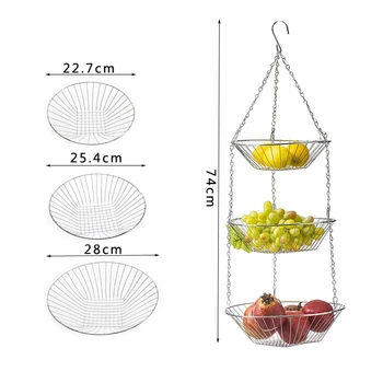 Fructe și Legume de Depozitare Coș de Bucătărie Dormitor multi-funcțional de Stocare etaj raft