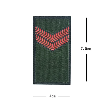 Soldat patch cârlig militar armata de prima clasa vedea de aer de om umăr aplicatiile de patch-uri pentru sac de îmbrăcăminte jacheta decor