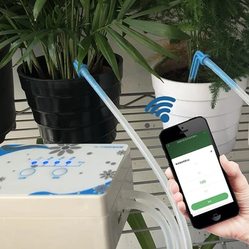 Telefon mobil WIFI Udare Automată Dispozitiv de control de la Distanță plantă de Grădină utomatic sistem de Irigare prin Picurare pompa de apa instrument timer