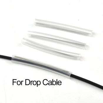 1000pcs/lot tub de Fibra optica 6.0*5,5 mm Cablu de Fibra Mâneci de Protecție FTTH căldură psihiatru îmbinare protector pentru Cablu Drop