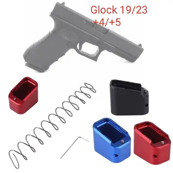 Tactic Mag Extensia de Bază Pad Glock 19/23 +4/+5 cu Primăvara VI050777