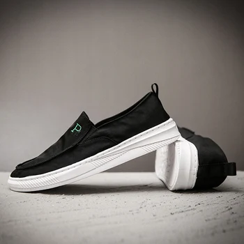 2020 Noua Moda Pantofi Loafer De Conducere Pantofi Slip Pe Respirabil Bărbați Panza Adidași Zapatos Hombre