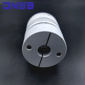 Aliaj de aluminiu D39L49 diafragmă dublă cuplare elastic conector D39mm L49mm șurub cu bile pas servo motor encoder calculator
