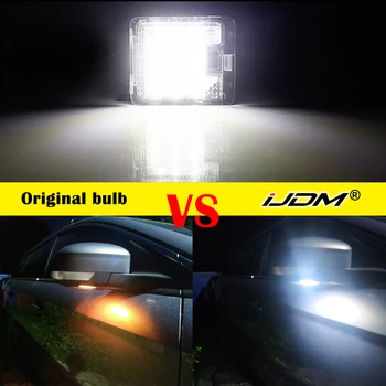 2 buc Canbus LED-uri Auto În Oglinda Laterală Puddle Lights Lampă Nici o Eroare Super-Luminos Pentru Ford Focus 3 Kuga C-Max Scape Mondeo