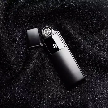 XiaoMi YouPin USB Reîncărcabilă Curent cu Aprinderea Brichetei LED Indicator de Baterie Metal Dublu Arc Design Windproof Brichete