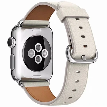 Moderne, Catarama curea din Piele pentru apple watch band 44mm seria 6 5 4 3 2 1 iwatch 40mm 38mm 42mm Bratara Accesorii inteligente Încheietura mâinii