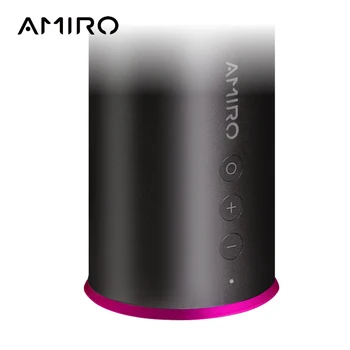 AMIRO 8 Inch LED iluminat Oglindă de Machiaj w/ Baterie Reîncărcabilă, On/Off, Senzor Inteligent, True Color Claritate Sistem