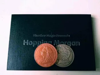 Țopăit Morgan de Q Magic - Trucuri de Magie Close-Up Magic Monede Apare Dispare Magia Magician Pusti Iluzie Prop Mentalism