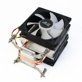 Cpu Radiator Fan RGB 2 Heatpipe 3/4Pin Cu Pwm 90mm Pentru Intel X79 X99 LGA 2011 Și LGA 2011-V3 Xeon E3 E5 Cooler
