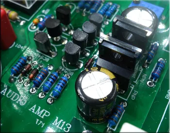 I-017 aur Seal HDAM Amplificator Amp Pur 2-way Amplificator de Putere Etapa Pre amplificator Audio Amplificator 300*80 *211 mm
