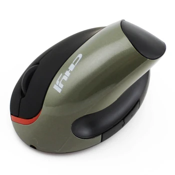 Joc Reîncărcabilă Mouse-ul 1600DPI Ergonomic Vertical Mouse Wireless 2.4 G mouse-urile Optice Receptor USB Încheietura mâinii Sănătoase Mause Pentru Laptop