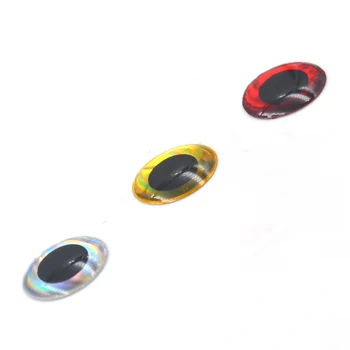 MNFT 500Pcs 3-9mm mai Multe Culori 3D DIY Pescuit Nada Ochii Fly Tying Dispozitive Holografice Moale Pește Momeli Ochi