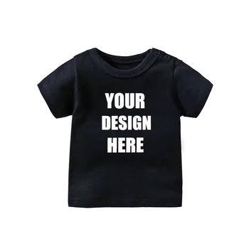 YSCULBUTOL personalizare Personalizate pentru Tripleți distractiv drăguț T-shirt Haine de copii-fete Nou-născut haine Băiat Copil tinuta