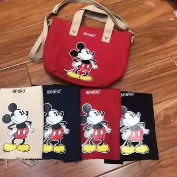 Disney Mickey mouse doamna panza messenger geanta de umar desene animate moda minnie geanta femei messenger pungă de cumpărături