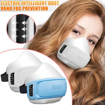 Moda Anti-ceață Ceață Protecție Praf de Echitatie Electric Masca Non-Țesături mascarillas de Siguranță Electronice Inteligente Masca