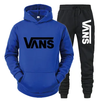 Brand de Îmbrăcăminte pentru Bărbați Toamna iarna Fierbinte de Vânzare Bărbați Seturi Hanorac+pantaloni Două Bucăți Seturi Casual Trening Barbat Sport 2021 Noi