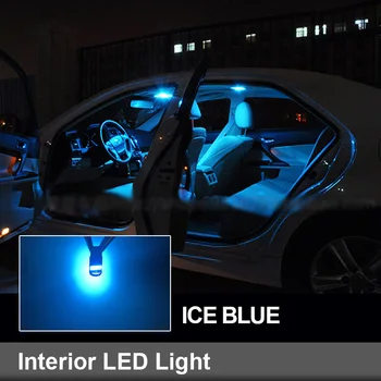 16pcs Alb Canbus Accesorii Auto LED Lumina de Interior Kit Pentru Hyundai i40 2011-2019 Harta Dom Lectură Acoperiș Lampa plăcuței de Înmatriculare