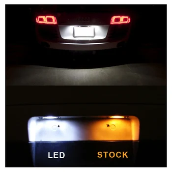 16pcs Alb Canbus Accesorii Auto LED Lumina de Interior Kit Pentru Hyundai i40 2011-2019 Harta Dom Lectură Acoperiș Lampa plăcuței de Înmatriculare