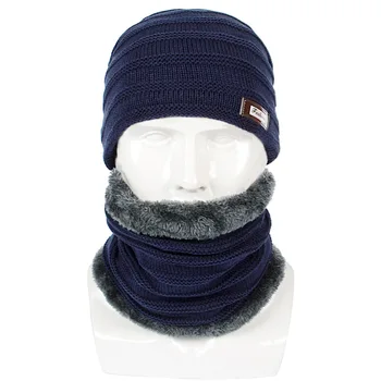 Bărbați Femei Beanie Hat Snood 2 Bucata Set Fleece Super Cald Iarna Capace pentru Echitatie, Schi, Sporturi în aer liber și activități de