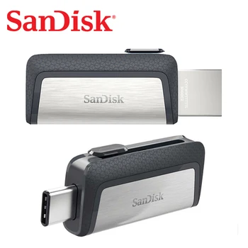 SanDisk SDDDC2 64gb Unitate Flash USB de 128gb, 256gb ssd de 32gb Flash pendrive 3.1 Tip-C OTG Flash Stick USB de Mare viteză 150MB;s Pen drive