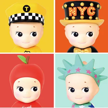 Trendy orb cutie reale Sonny Înger New York serie de copil drăguț păpușă de mână-a făcut decor cadou