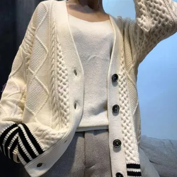 2020 noua moda cașmir, lână tricot realizate manual pentru femei cardigan pulover haina o mărime personaliza comerț angro și cu amănuntul