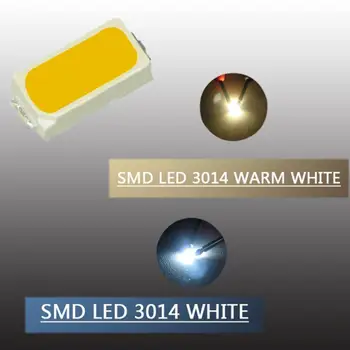 SMD3014 100buc 3014 SMD LED Luminos Alb/ Cald Alb Led-uri NOI 1/35 model de tren de cale ferată de modelare