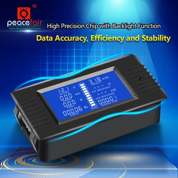 PZEM-015 200v 50A Baterie de Descărcare de gestiune Tester Capacitate Putere SOC Impedanta Rezistență Digital Ampermetru Voltmetru Contor de Energie