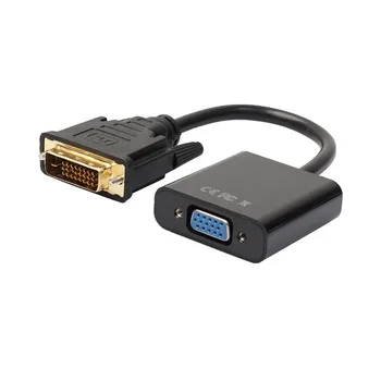 Avansate 2018 Calculator Nou Adaptor Micro USB DVI-D 24+1 Pin Male la VGA 15Pin Femeie Activă Cablu Adaptor Convertor
