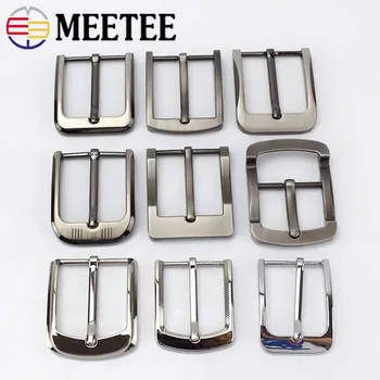 Meetee 2/5pcs Metal Pin cataramă de Curea pentru Barbati Femei 35/40mm Betelie Cap DIY Meșteșuguri din Piele Blugi Decor Accesorii Hardware