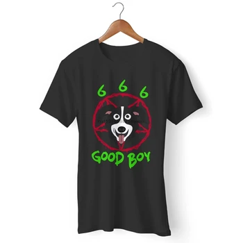 Dl Muraturi 666 Băiat Bun Mans și Femei T-Shirt