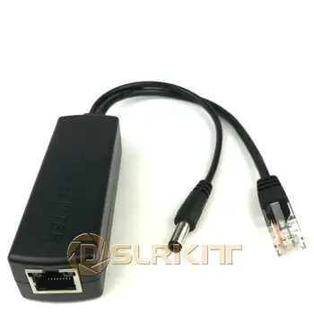 DSLRKIT 5.5x2.1mm DC 5V 2.4 a Active PoE Splitter Power Over Ethernet 802.3 af