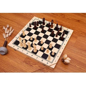 Lucrate manual din Lemn Magnetic Tablă de Șah cu un Plus de 2 Queens 39x39cm Joc de Familie Jucării Piese de Șah