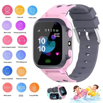 Copil Telefon Inteligent Ceas pentru copii Smartwatch Cu Sim Card de Copii Cadou Locație Tracker ceasuri Pentru IOS Android