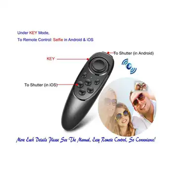 VR de la Distanță Controler Gamepad Controler Bluetooth VR, Video, Film, Joc, Selfie, Flip E-Book/Ppt/Colț de Pagină, Mouse-ul, Ochelarii 3D F