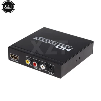 1080P SCART HDMI Video Audio Converter HDTV Pentru XBox UE Plug Compozit Sistem Receptor HD AV Adaptor de Semnal mai noi