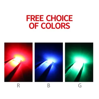 Tehnologie nouă fabrică de Vânzare Fierbinte 1206 ti-culoare cip SMD LED-uri CE & RoHS Diode
