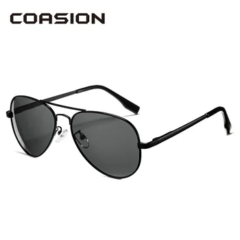 COASION Clasic Pilot ochelari de Soare Barbati Femei Polarizate 2019 Cadru Metalic Ochelari de Soare Oglindă Lentile de Conducere UV400 Ochelari de 58mm CA1095