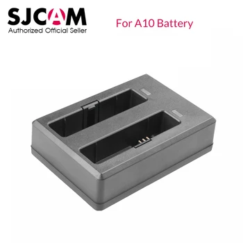 Original SJCAM Accesorii de Călătorie Încărcător de birou Dual Slot Încărcător de Baterie pentru SJCAM A10 Corpul Camera Sport Action Camera