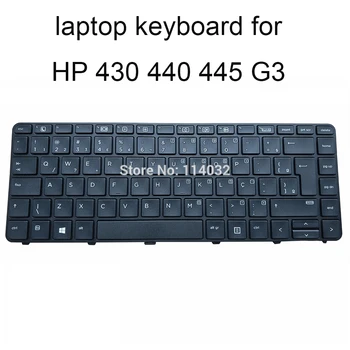 Inlocuire tastaturi pentru HP ProBook 430 G3 G4 440 G3 G4 445 G3 446 G3 640 G2 645 G2 BR Brazilian negru cu rama 80520-40A
