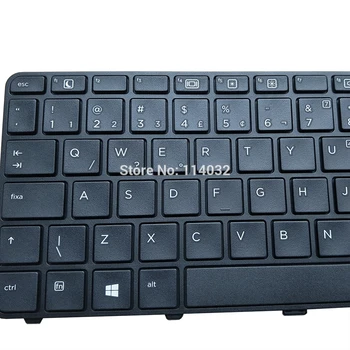 Inlocuire tastaturi pentru HP ProBook 430 G3 G4 440 G3 G4 445 G3 446 G3 640 G2 645 G2 BR Brazilian negru cu rama 80520-40A