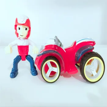 Paw Patrol Câine Ryder Căpitanul Motocicleta Copii Anime Jucării Patrulla Canina Figurina Pvc Model De Cadouri De Craciun