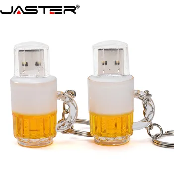 JASTER fierbinte creatoare de moda Desene animate unitate flash USB 2.0 4GB/8GB/16GB/32GB/64GB halbă de Bere stick de memorie usb