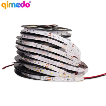 QIMEDO 5m/Rola DC12V Benzi LED SMD2835 60LEDs/m Flexibile Lampa LED String RGB 300LEDs Pentru Bucatarie Decor Acasă TV