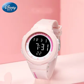 Disney Ceas Sport pentru femei Impermeabil Fete Reale Unicorn Fete ceas electronic pentru elevii din gimnaziu si liceu