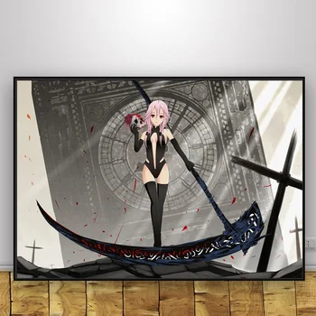 Vinovat Coroana Fată Anime Arta De Mătase Poster De Imprimare Imagini De Perete Decor Acasă