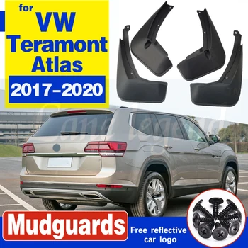 4buc apărătoare de noroi Pentru Volkswagen VW Atlas Teramont 2017-2020 apărătorile de Noroi de Noroi, Noroi Clapa Fata Spate Accesorii Auto