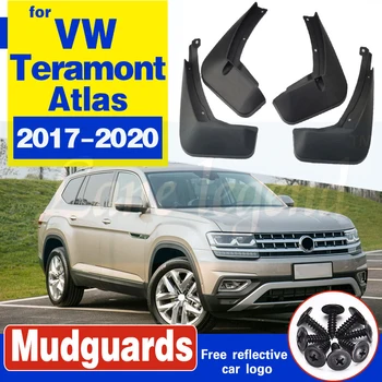 4buc apărătoare de noroi Pentru Volkswagen VW Atlas Teramont 2017-2020 apărătorile de Noroi de Noroi, Noroi Clapa Fata Spate Accesorii Auto